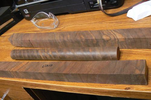 Here is some highly figured Claro Walnut from southern Oregon